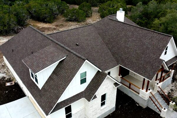 New roof installation in New Braunfels, Texas